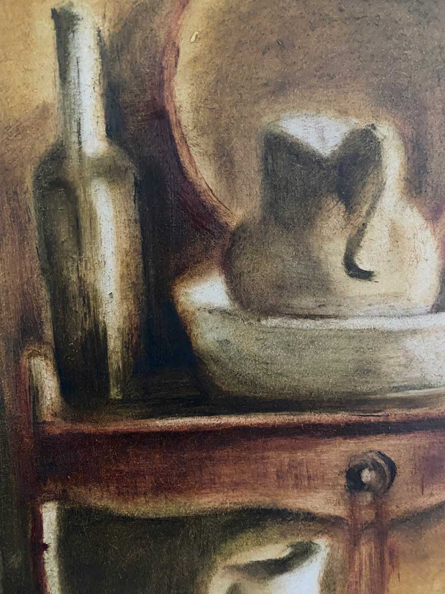Morning Routine - after Leech - still life - oil painting