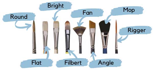 brushes for oil painting