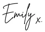 Emily McCormack signature Emily McCormack signature