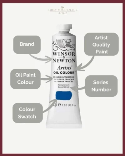reading oil paint labels on tubes reading oil paint labels on tubes