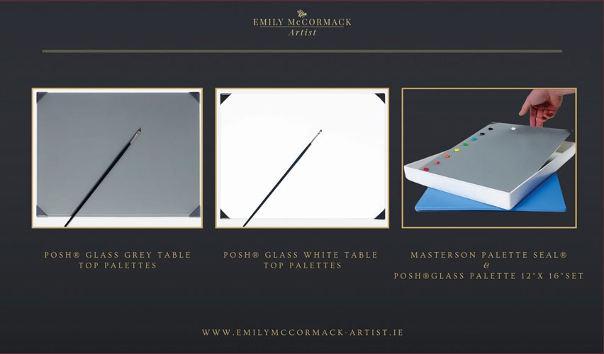 glass paint palettes glass paint palettes