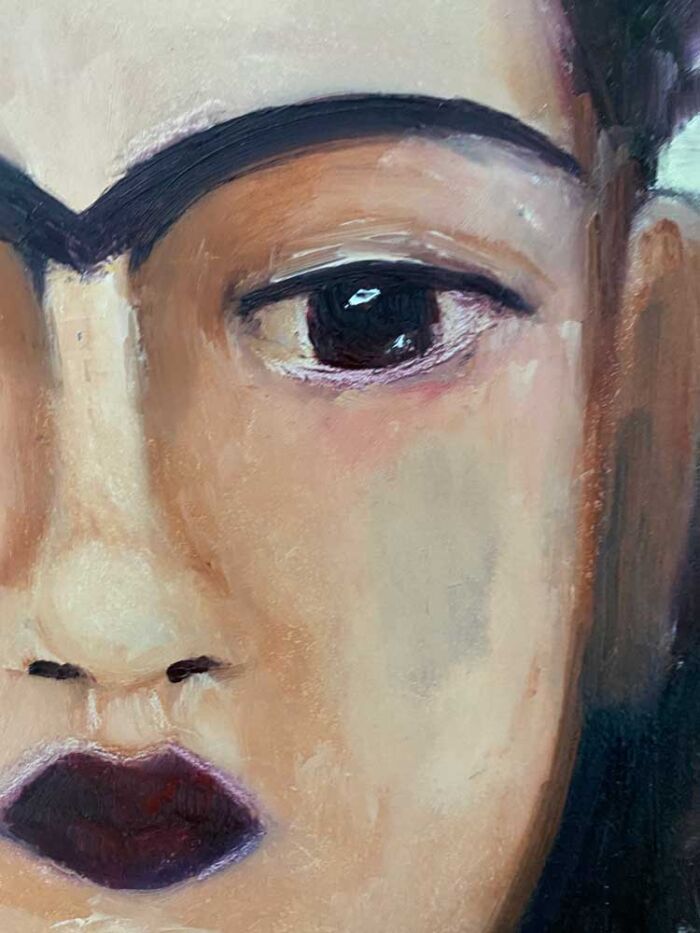 Frida study close up