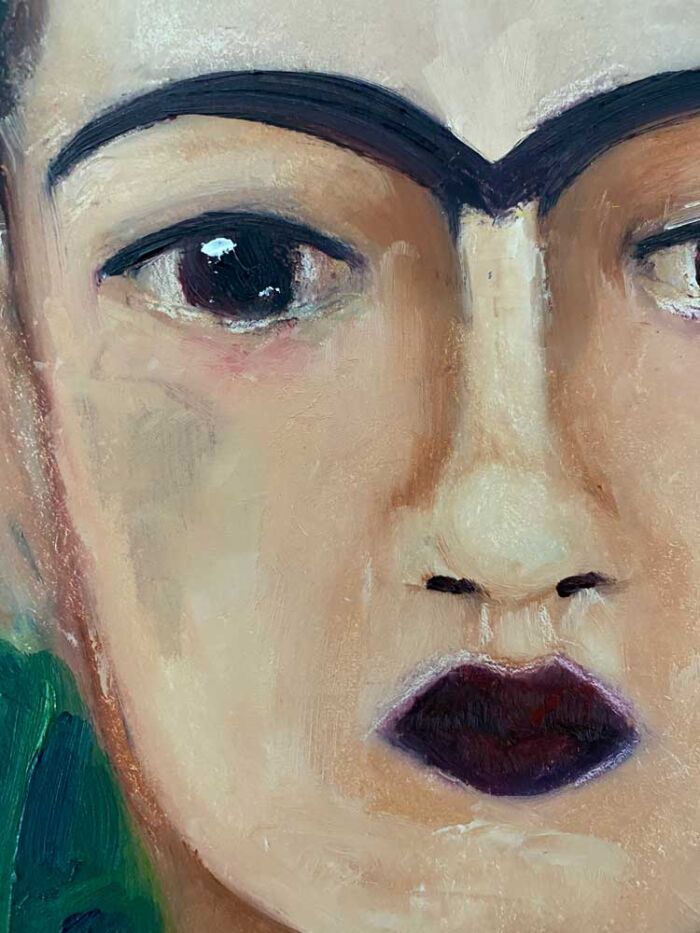 Frida study close-up