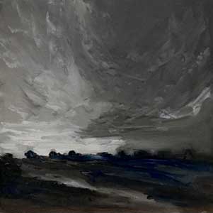 monochrome painting example used in workshop