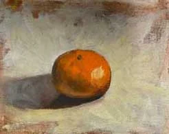 orange still life