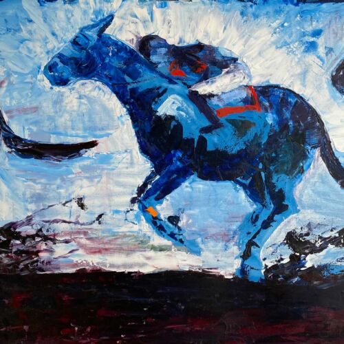 THE STAR ATTRACTION - Oil Painting by artist Emily McCormack