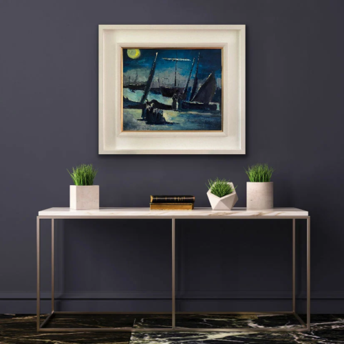 The Trade Deal - after Manet - Oil Painting