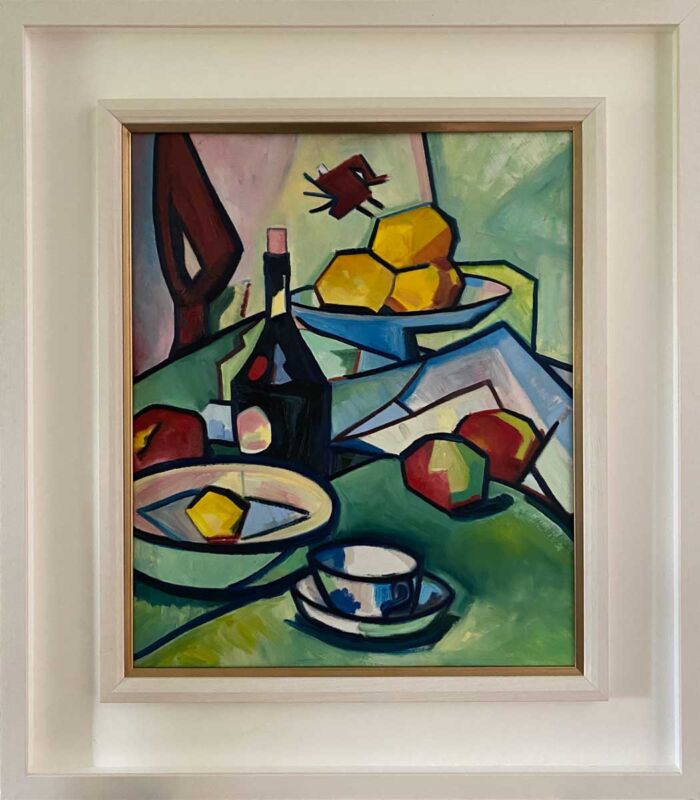 Apples and Oranges - after Peploe - Oil on board