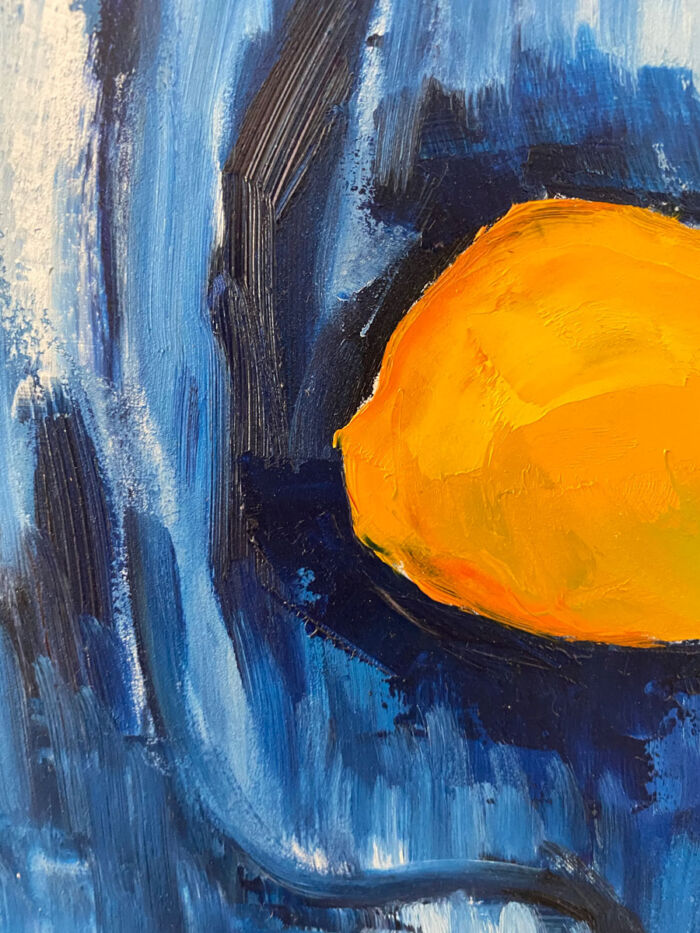 Still life of Primaries - after Vlaminck - Oil painting