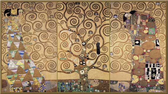 The tree of life by Gustav Klimt