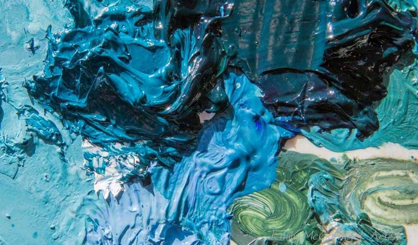 using the colour blue in oil painting using the colour blue in oil painting