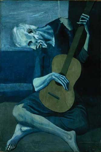 The Old Guitarist - Pablo Picasso