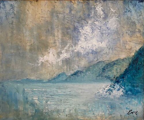 Coumeenole Beach Dingle Peninsula Original Seascape Oil Painting - Irish Paintings