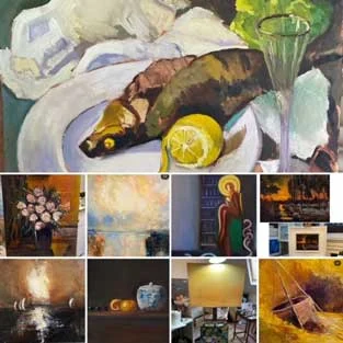 Emily McCormack paintings with yellow Emily McCormack paintings with yellow