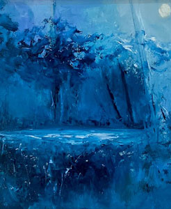monochromatic deep blue monochromatic deep blue