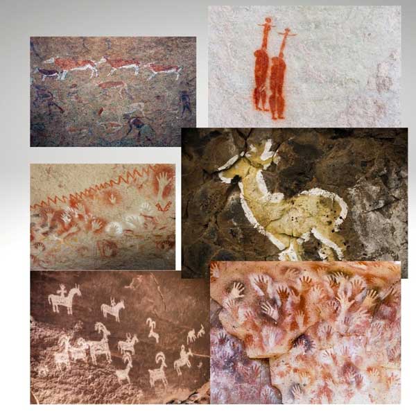 cave paintings using white paint cave paintings using white paint