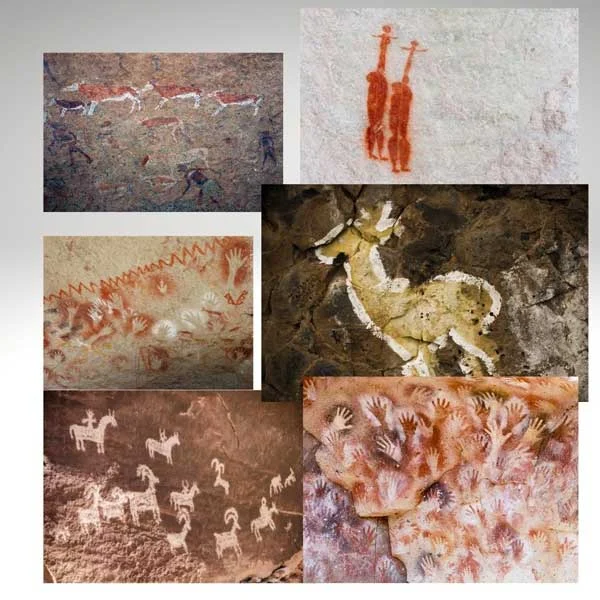 cave paintings using white paint cave paintings using white paint