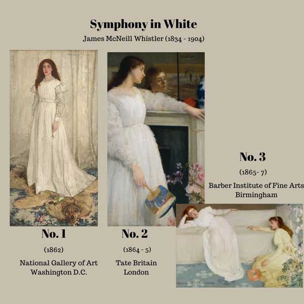 James Whistler - Symphony in white