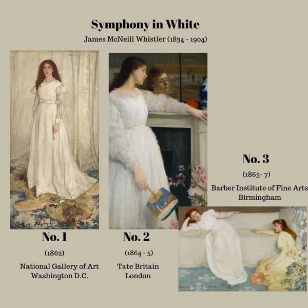 James Whistler – Symphony in white James Whistler - Symphony in white