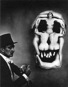 women forming a skull Salvador Dali women forming a skull Salvador Dali