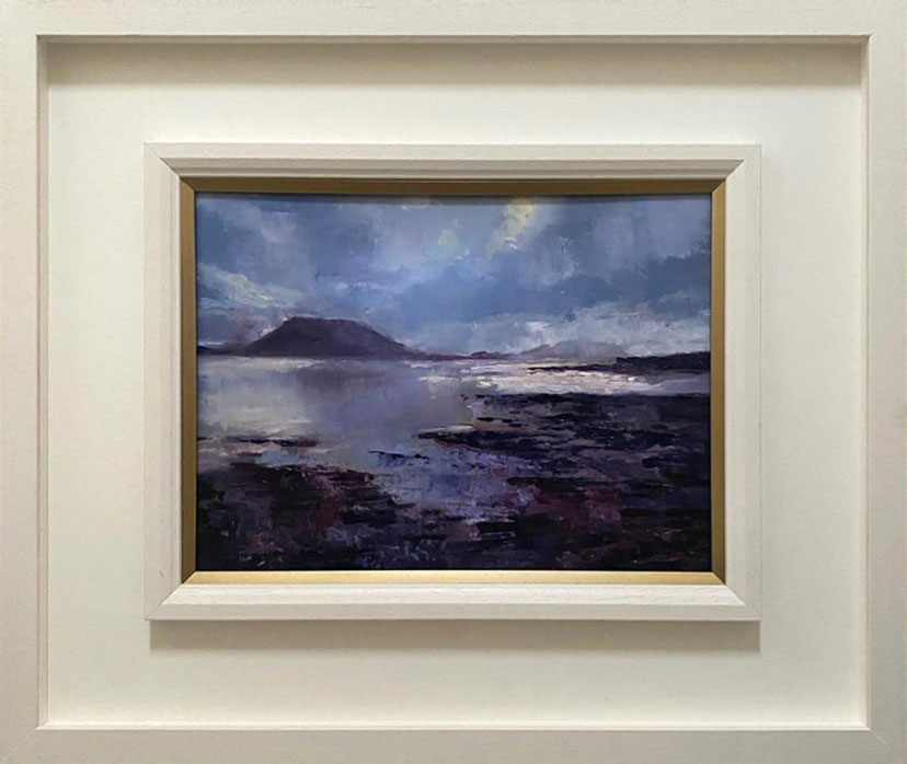 Achill Island Art Original Painting in Frame