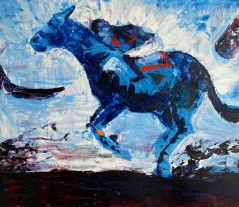 horse paintings art