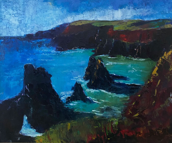 Nohoval Cove Co. Cork Ireland - original painting