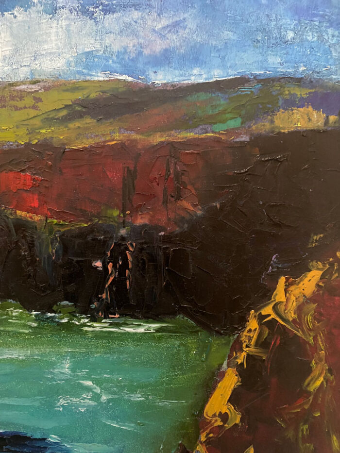 Nohoval Cove Co. Cork Ireland - original painting