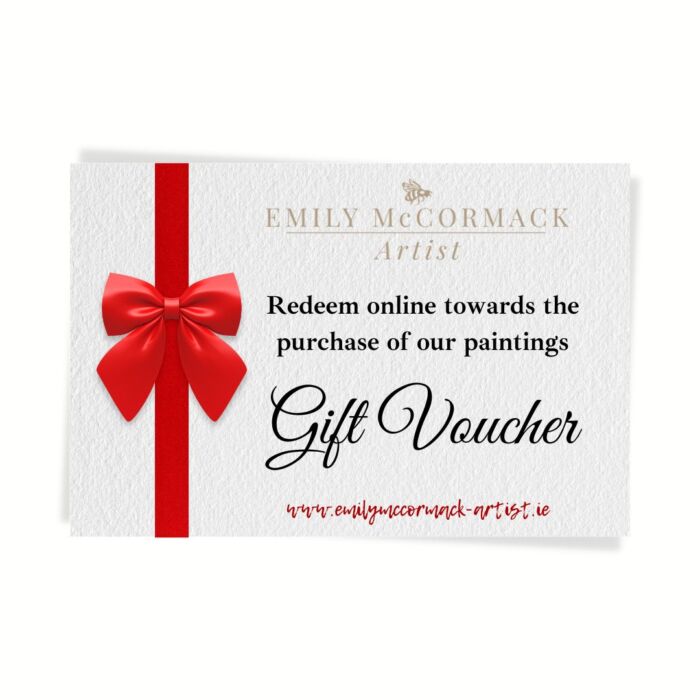 paintings gift voucher Emily McCormack