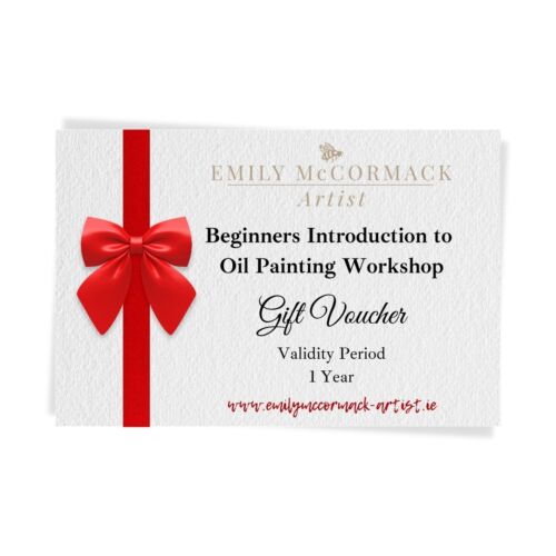 Beginners Introduction to Oil Painting Workshop Gift Voucher