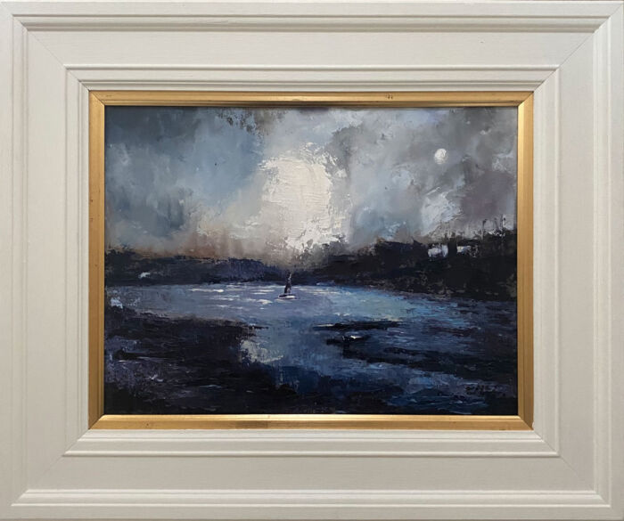 Roberts Cove, Co. Cork Ireland - an artists impression original oil painting
