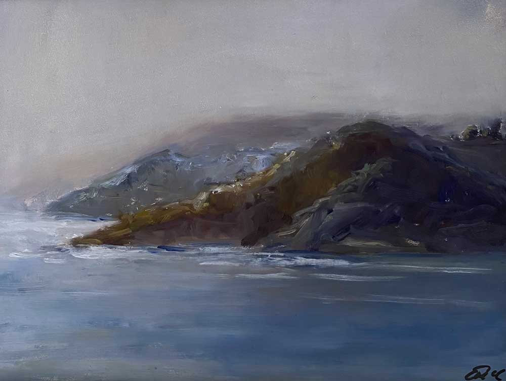 Kilcatherine Point Co. Cork Ireland - original painting