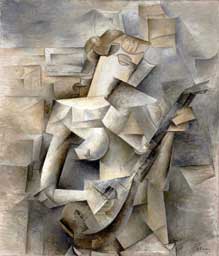 girl with a mandolin