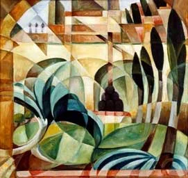 Mary Swanzy - Cubism - oil painting