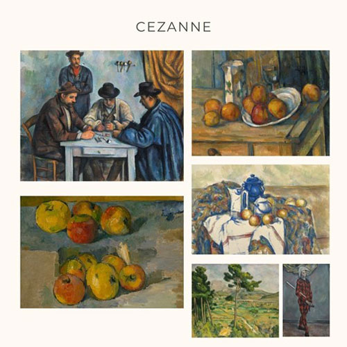 work by Cezanne