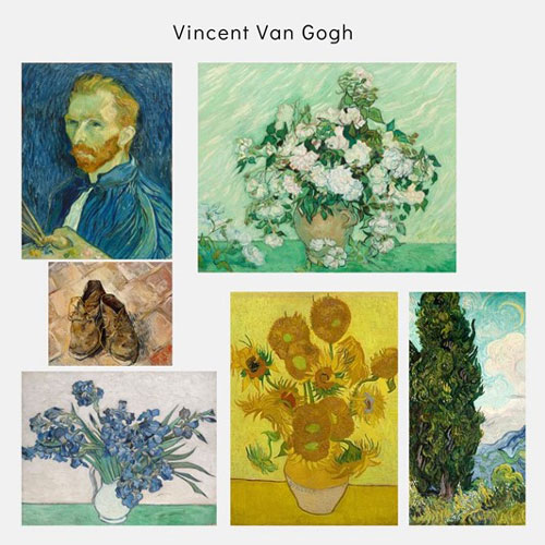 work by Vincent van Gogh work by Vincent van Gogh
