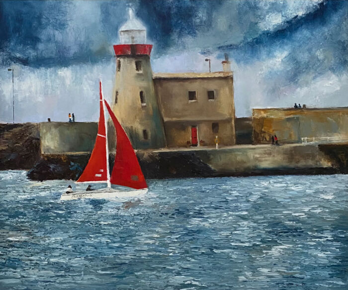 Howth Harbour - Ireland - Racing the winds