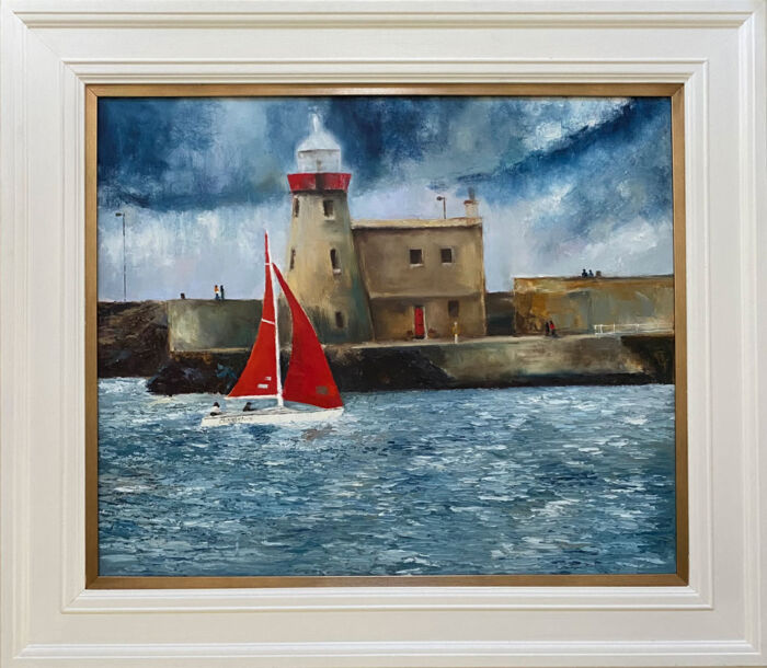 Howth Harbour - Ireland - Racing the winds
