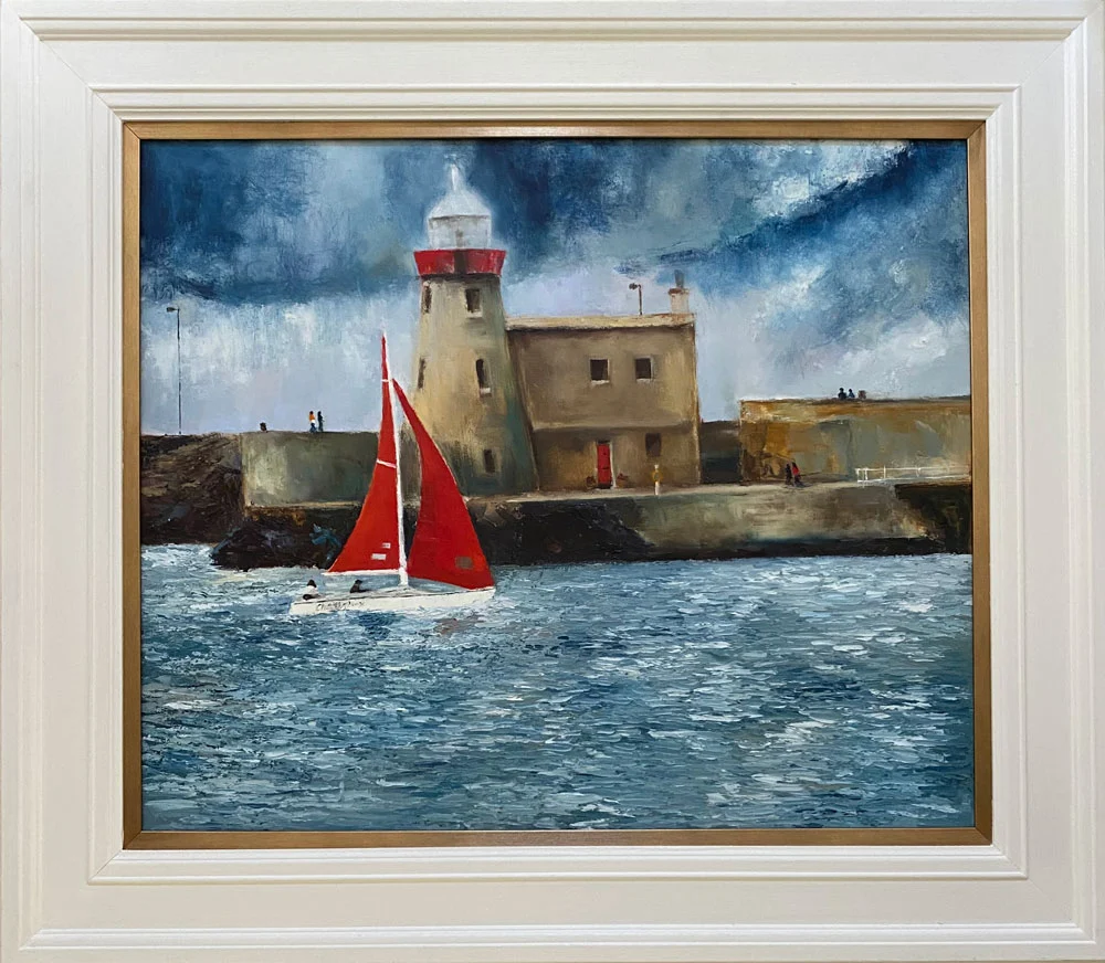 Howth Harbour - Ireland - Racing the winds