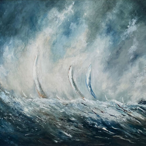 The Swell - seascape oil painting