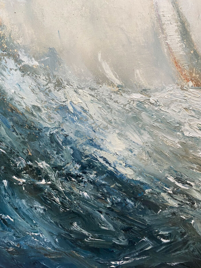 The Swell - seascape oil painting