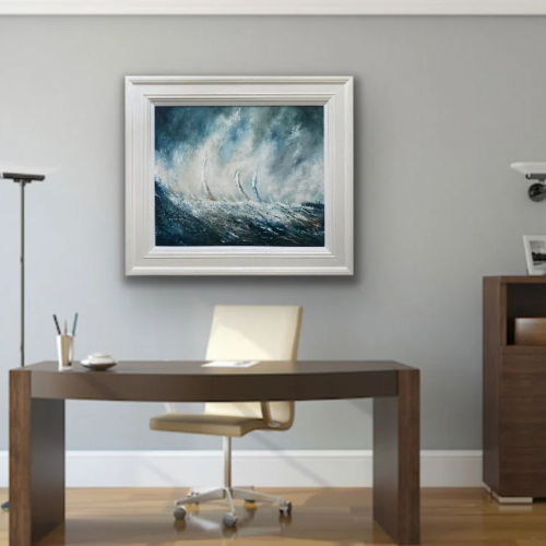 The Swell - seascape oil painting