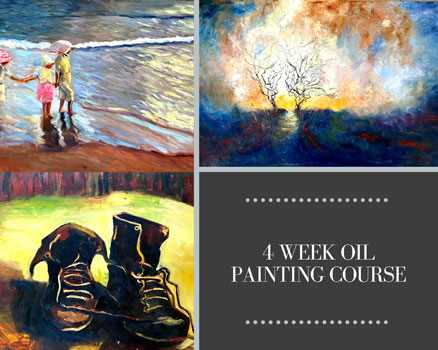 4 week oil painting course