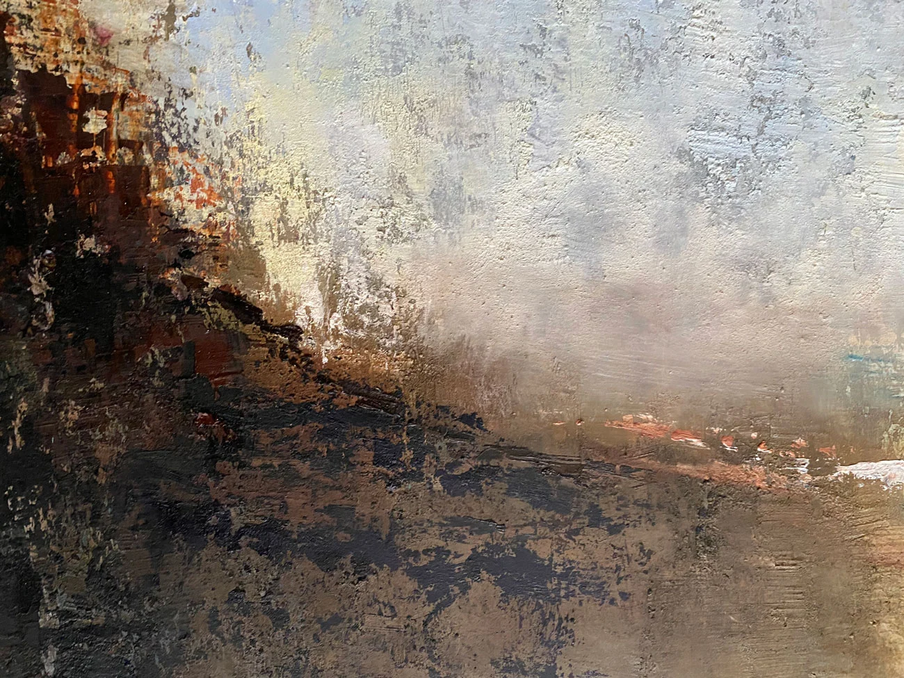 Adventure Awaits Those Prepared To Set Sail - original oil painting by Emily McCormack