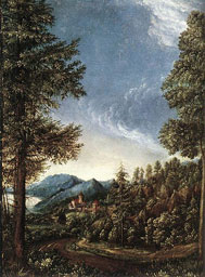 Landscape with Castle near Regensburg