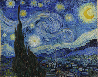 The Starry Night, Saint Rémy The Starry Night, Saint Rémy