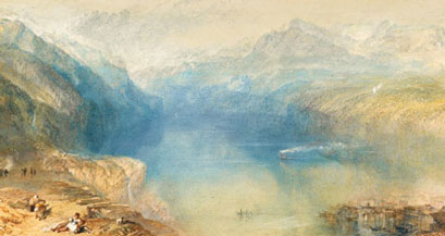 The lake of Lucerne from Brunnen