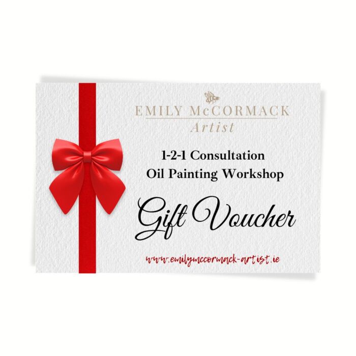 121 consultation oil painting gift voucher