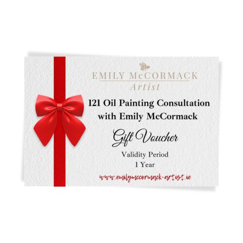 121 oil painting consultation gift voucher