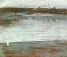 Paul Henry- Symphony in Grey: Early Morning, Thames